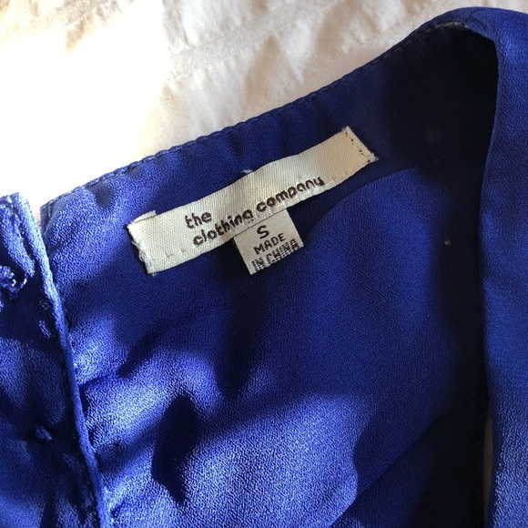 🆕 NWOT Blue summer dress - S - Picture 5 of 5